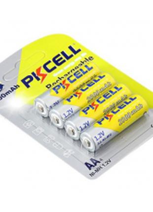 Акумулятор PKCELL 1.2V AA 2000mAh NiMH Rechargeable Battery, 4...
