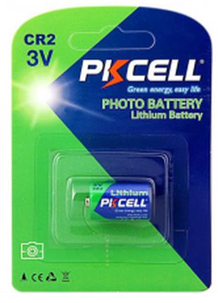 Батарейка литиевая PKCELL 3V CR2 850mAh Lithium Manganese Batt...