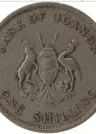 Uganda Уганда - 1 Shilling 1976 (АГ)