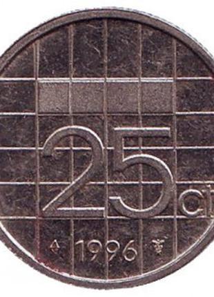 Нідерландські Антіли 25 центів 1990 рік