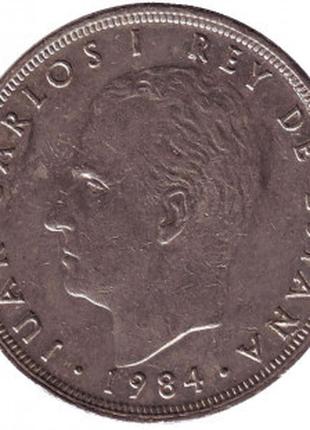 Хуан Карлос I. Монета 25 песет. 1975,82,83,84 год, Испания. (Г)