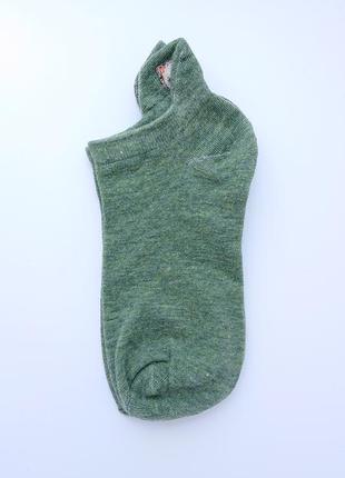 Зелені жіночі шкарпетки, короткі жіночі шкарпетки на літо, зру...