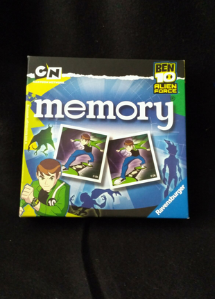 Гра настільна на пам'ять Memory Ben 10 Ravensburger