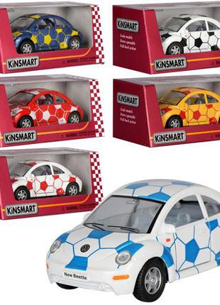 Металлическая машинка Kinsmart Volkswagen New Beetle