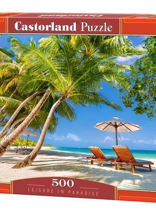Пазлы Castorland Пазлы "Тропический пляж", 500 элементов