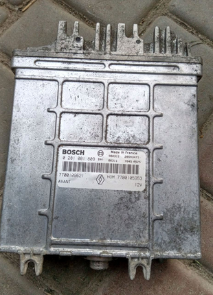 Блок управления двигателем, компьютер Bosch 0281001809 / 77001059