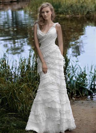 Свадебное платье papilio размер 36