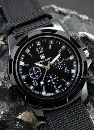 ХИТ ПРОДАЖ ! Мужские армейские наручные часы Swiss Army