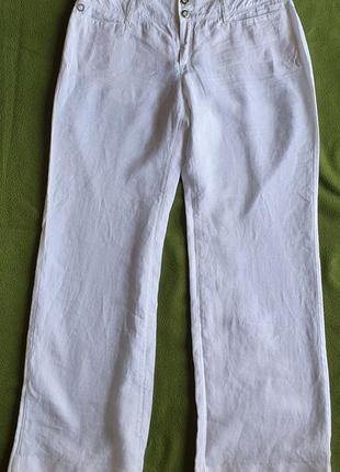Брюки льняные женские mac jeans (mac collection) 48 размер
