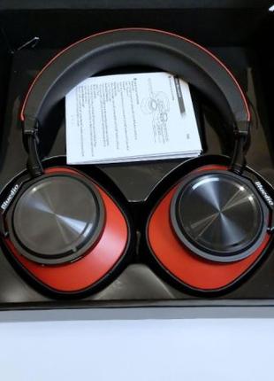 Наушники Bluedio T6 s красные новые