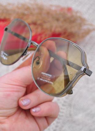 Красивые большие солнцезащитные очки gian marco venturi окуляр...
