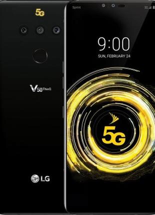 Смартфон LG V50 ThinQ 5G 6/128 Gb Black, 1sim, 12+16+12/5+8 Мп...