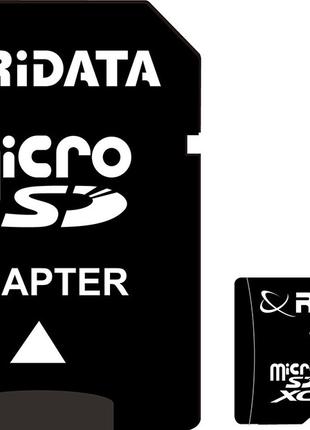 Карта пам'яті RiDATA microSDXC 128GB Class 10 UHS-I + SD адаптер