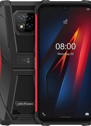 Смартфон Ulefone Armor 8 4/64Gb Red, 5580mAh, 16+5+2/8Мп, 2sim...