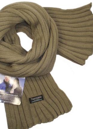 Вязаный шарф теплый женский thermolite insulation - нидерланды