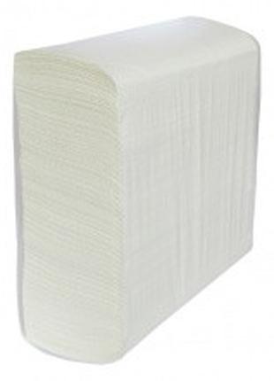 Полотенца бумажные сложения ZZ образные белые, 200л. Luxe-200