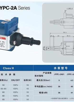 Помпа (насос) 16W Jiayin Model JYPC-2A02 для парогенератора Ph...