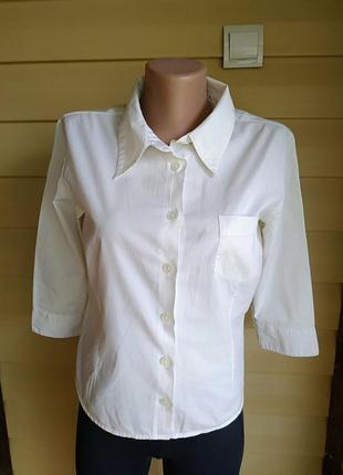 Рубашка белая h&m,с рукавом три четверти,в идеальном состоянии.