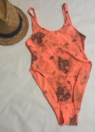 Секси купальник сочный californian original слитный сдельный