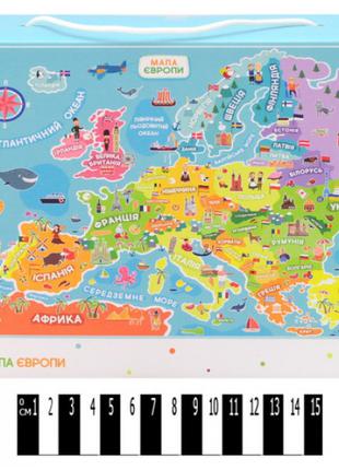 Пазлы Карта Европы, 100 дет, 46 х 64 см