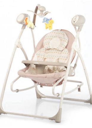 Кресло-качалка CARRELLO Nanny CRL-0005 BEIGE DOT, колыбель-кач...