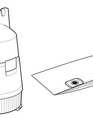 Пылесборники для моделей пылесосов AEG GROSSE 30 (моющий) ZR-8.15