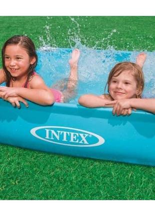 Квадратный детский каркасный бассейн Intex Small Frame 57173