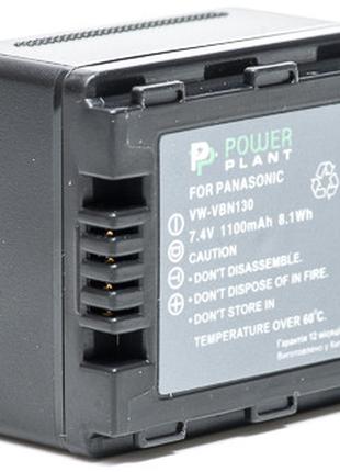 Акумулятор PowerPlant Panasonic VW-VBN130 1100mAh