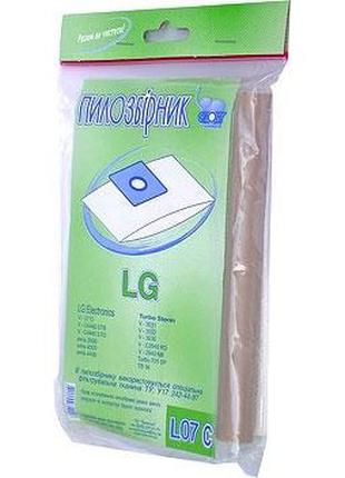 Мешок для пылесоса многоразовый СЛОН LG L-07