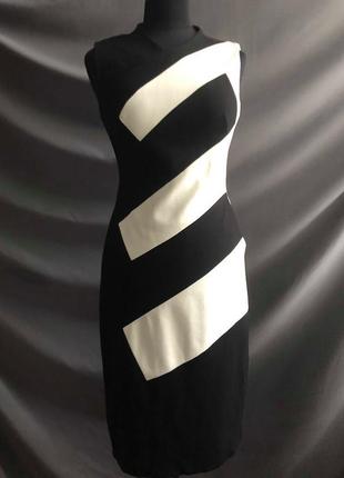 Сукня чорно-біле karen millen . розмір