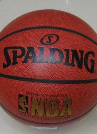 Мяч баскетбольный NBA №6, 580 грамм, 24 см, см. описание