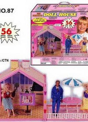 Детский Игровой Домик для Барби 87 сборный, для ляльки, см. оп...