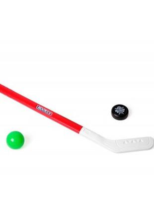 Набір для гри в хокей ТехноК 5576 ключка, шайба, кулька, см. о...