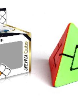 Кубик Рубика 716 логика пирамида треугольный, в коробке 7*7*10см
