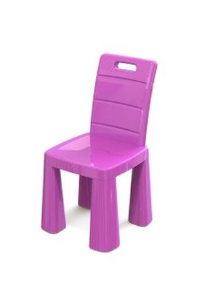 Стілець-табурет Долоні рожевий Пластиковий стільчик дитячий, д...