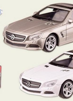 Машина метал 44043CW WELLY ALFA MERCEDES-BENZ SL500, см. описание