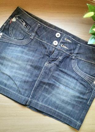 Короткая джинсовая юбка ltb