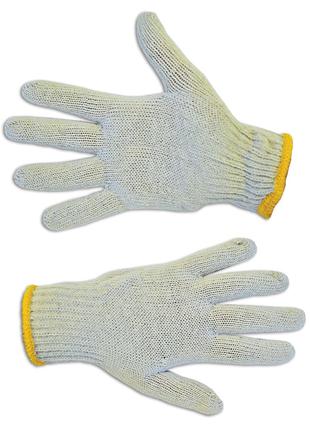 Перчатки рабочие Technics вязанные серые L (16-000)