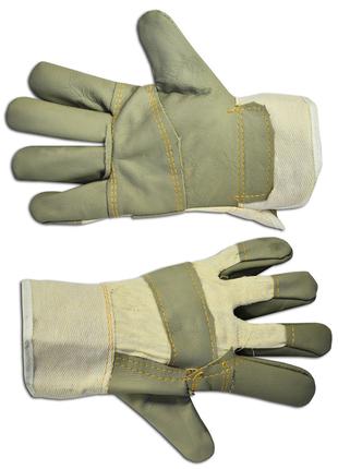 Перчатки рабочие Technics кожаные (16-176)