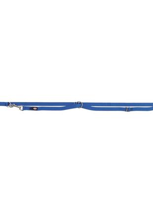 Поводок-перестежка Premium XS-S синий для собак 3м х 15мм