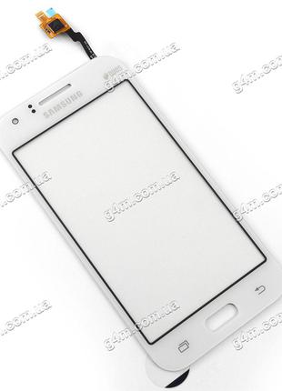 Тачскрин для Samsung J100H/DS Galaxy J1 белый (Оригинал)