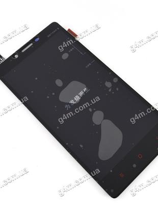 Дисплей Xiaomi Redmi Note с тачскрином, черный