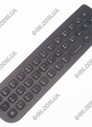Клавіатура для Nokia N97 mini чорна, кирилиця (Оригінал) злегк...