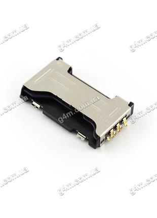 Коннектор Sim карты и карты памяти для Samsung S7560, S7562 Ga...