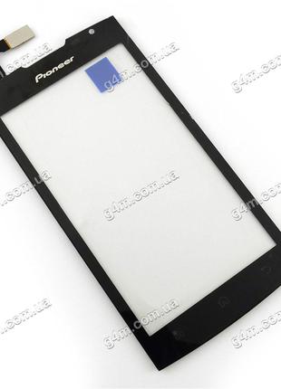 Тачскрин для Prestigio MultiPhone 4500 DUO (PAP4500DUO) чорний