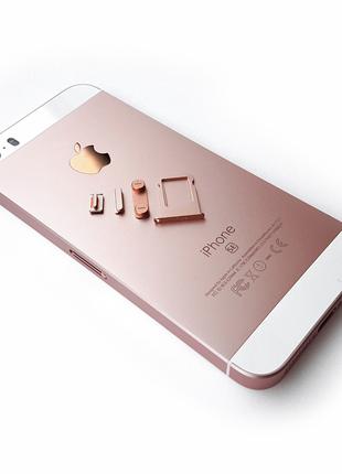 Корпус для Apple iPhone 5SE рожевий, висока якість