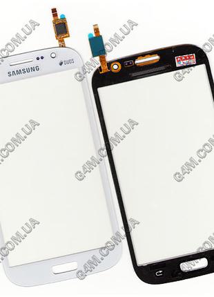 Тачскрин для Samsung i9080, i9082 Galaxy Grand Duos белый (Ори...