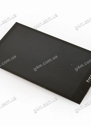 Дисплей HTC Desire 601, Desire 601 Dual sim с тачскрином, черный