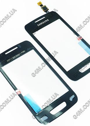 Тачскрин для Samsung S5380 Wave Y черный, Оригинал