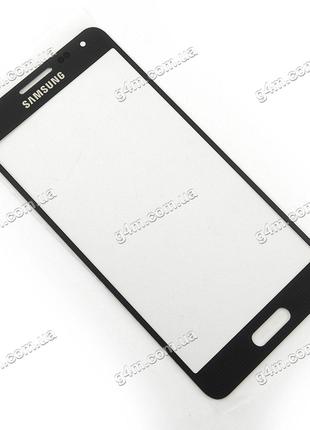 Стекло сенсорного экрана для Samsung G850F Galaxy Alpha, темно...